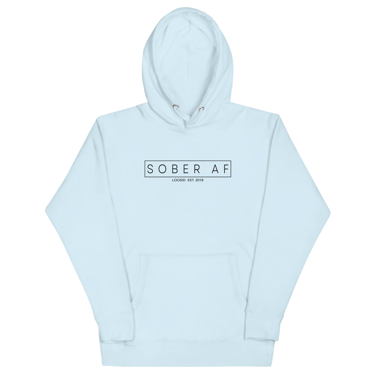 Stylish Recovery Hoodie designed to honor sobriety milestones