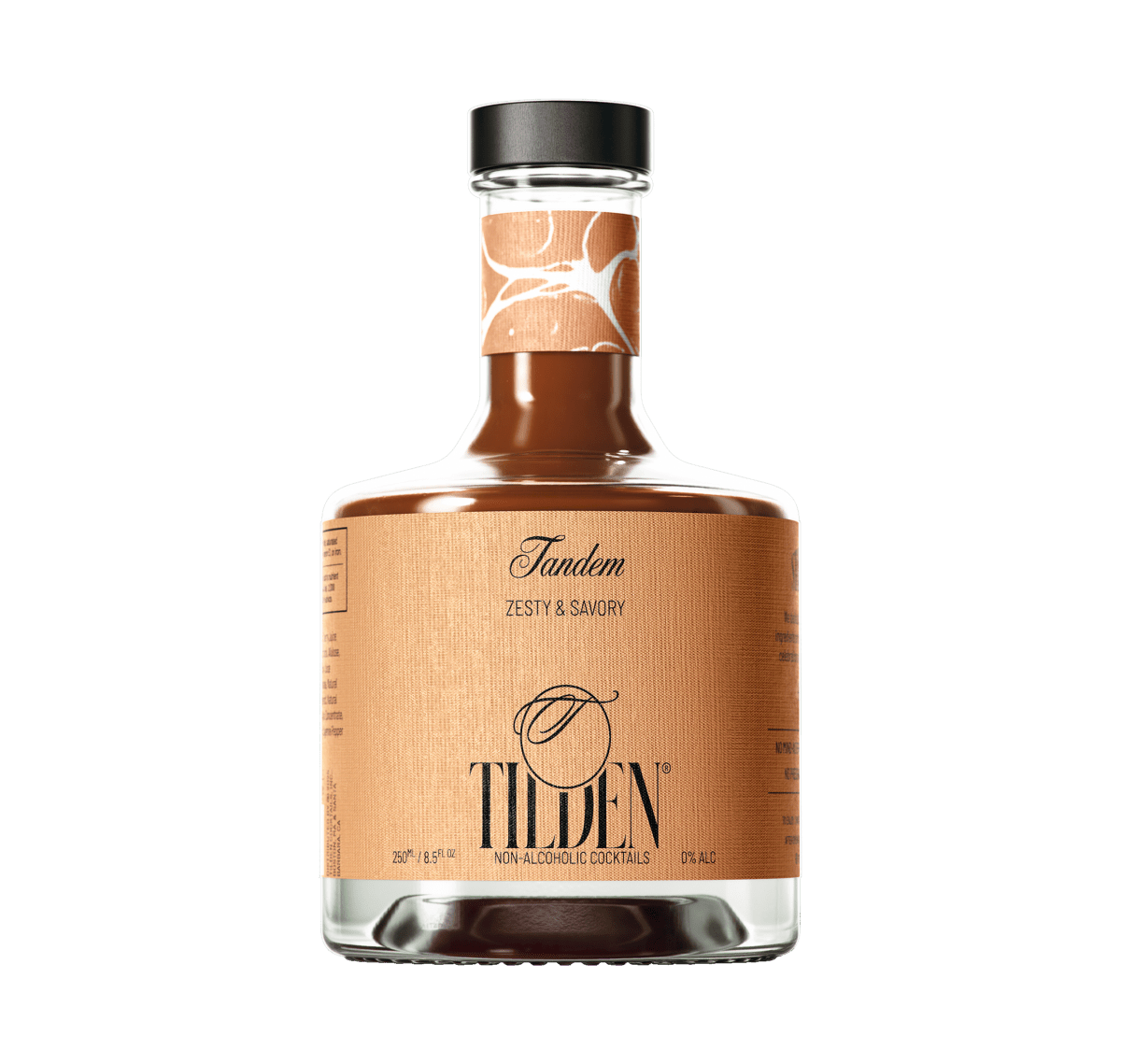 Tandem Mini Bottle 6 Pack Sobriety Gift flat lay styled image (view 3)
