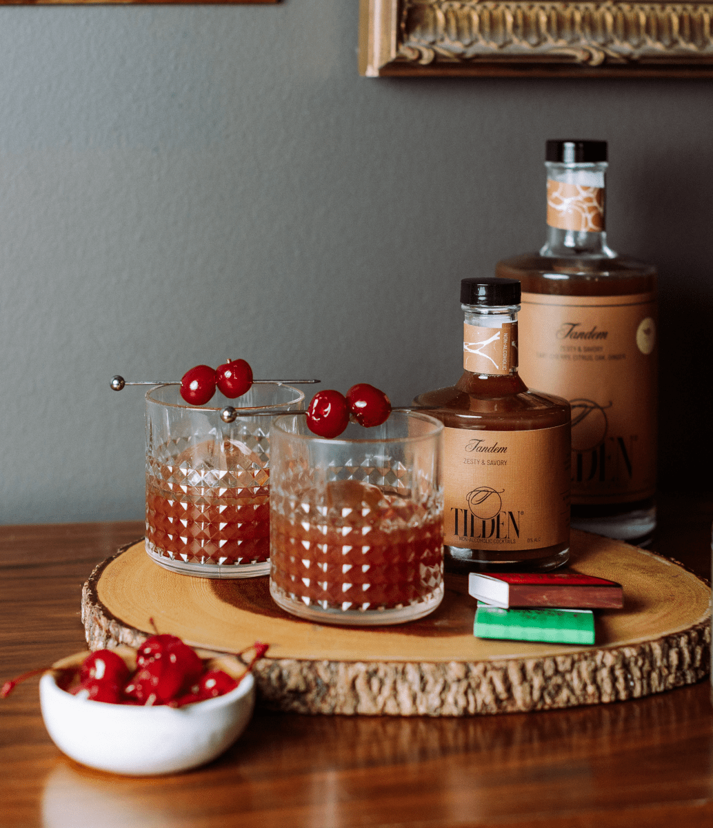 Mini Bottle Split 6 Pack Sobriety Gift lifestyle view (view 5)