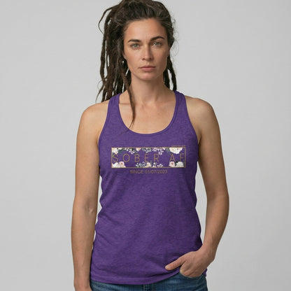 Sober AF Flower Sober Tank Top product photo (view 10)