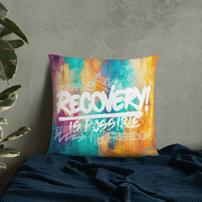 Recovery Is Possible Pillow