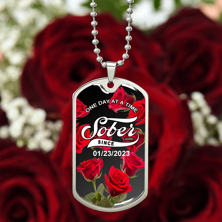 Timeless Sober Jewelry piece as a sobriety reminder
