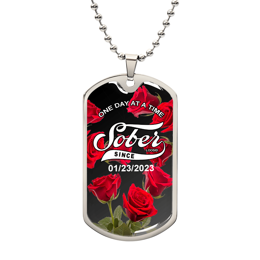 Meaningful Sober Jewelry gift celebrating recovery journey