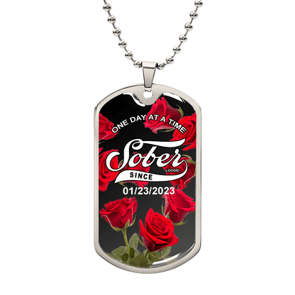 Meaningful Sober Jewelry gift celebrating recovery journey