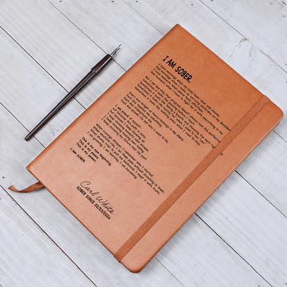 i am sober journal - sobriety gift