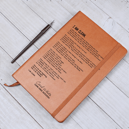 I AM CLEAN sober journal