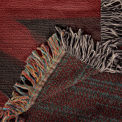 In My Sobriety, I Found My Strength Heirloom Woven Blanket