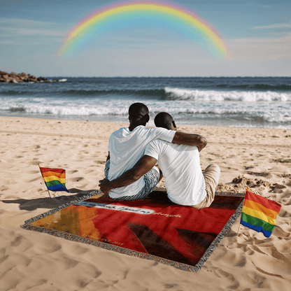 In My Sobriety, I Found My Strength Heirloom Woven Blanket