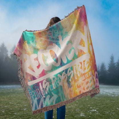 Recovery Is Possible Heirloom Woven Blanket