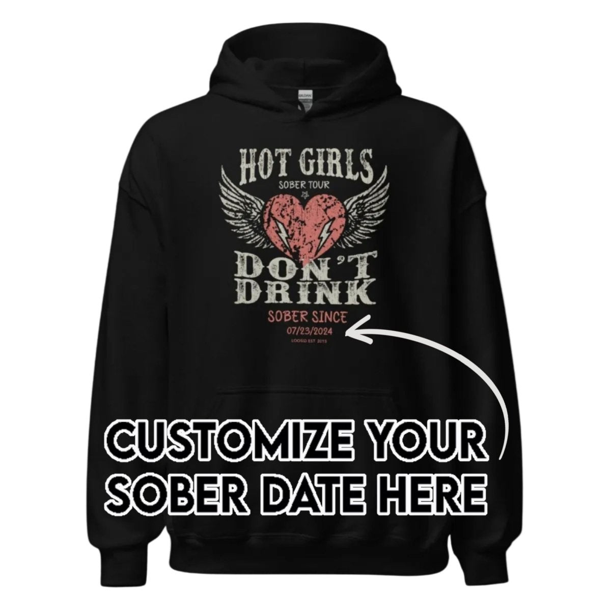 Recovery Hoodie | Women's Hot Girls Don't Drink