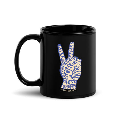 Peace & Sober Coffee Mug