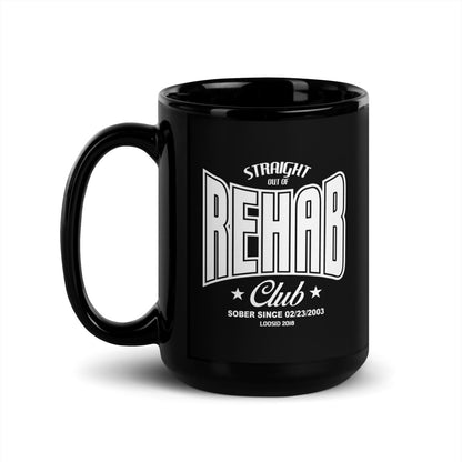 Rehab Sober Coffee Mug graphic detail (view 4)