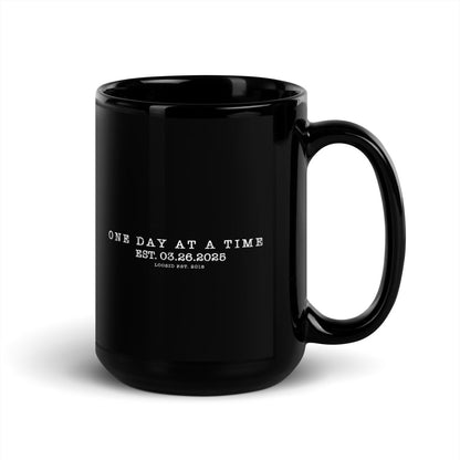 One Day at A Time Sober Coffee Mug lifestyle view (view 5)
