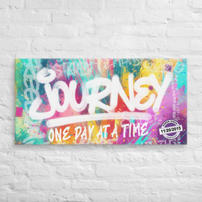 Meaningful Sobriety Art canvas as a gift or recovery keepsake