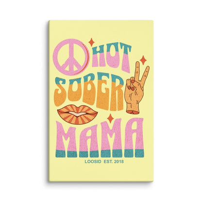 Hot Sober Mama Sobriety Art graphic detail (view 4)