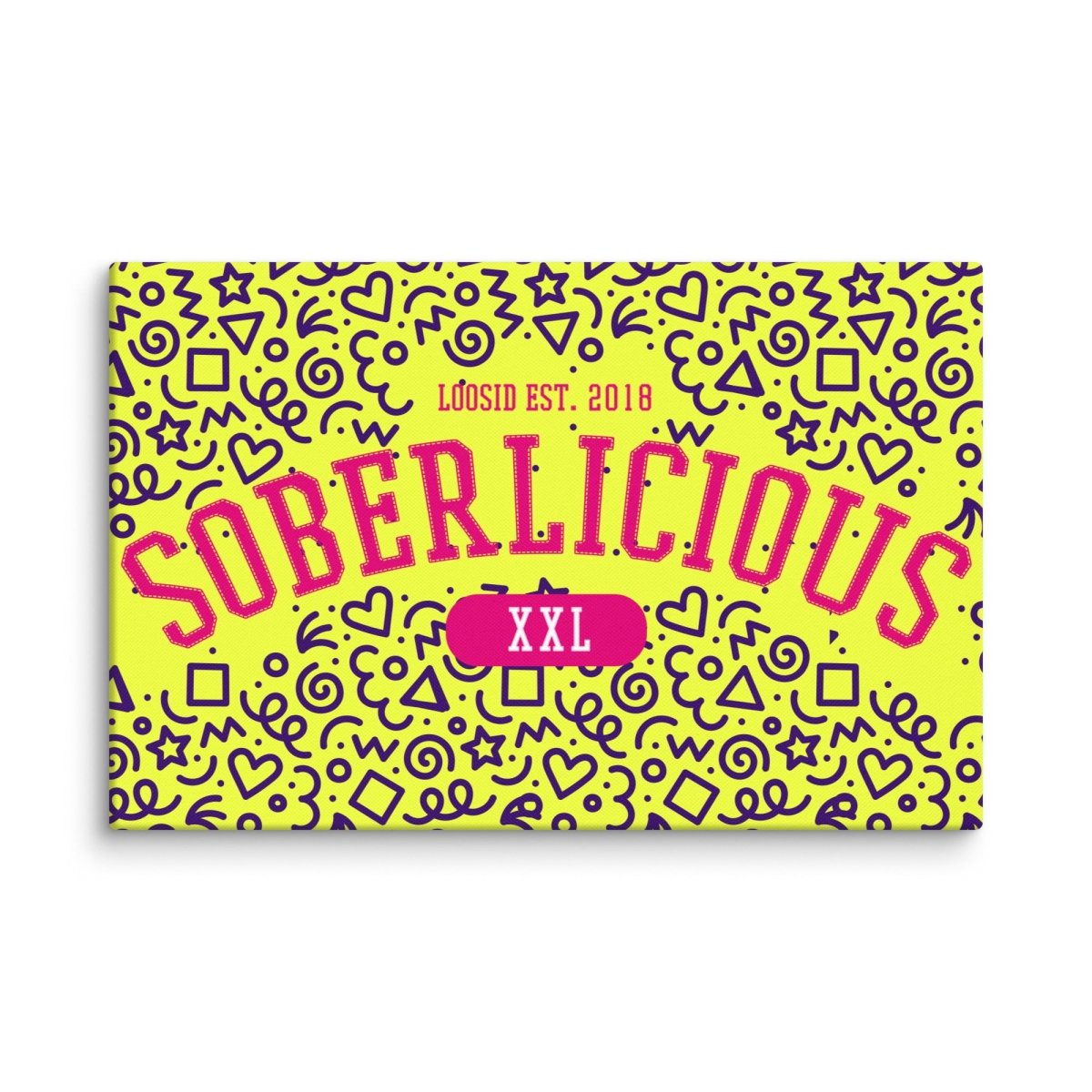 Soberlicious Sobriety Art flat lay styled image (view 3)