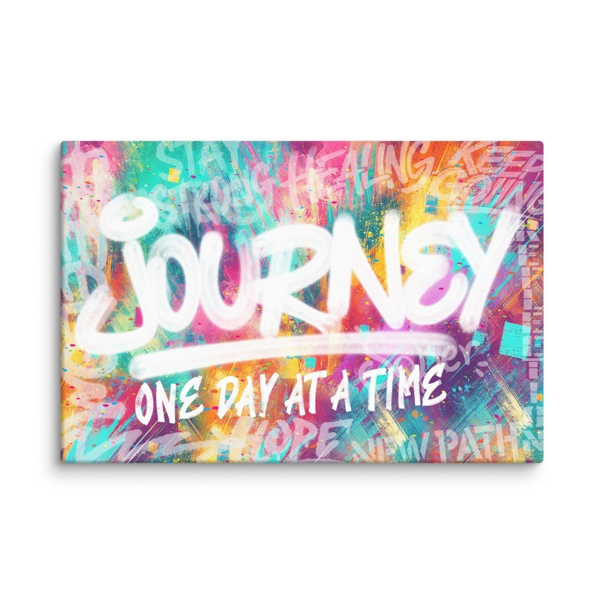 Journey One Day At A Time Canvas