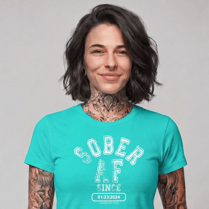 Sober T Shirt | Women's Sober AF Tee