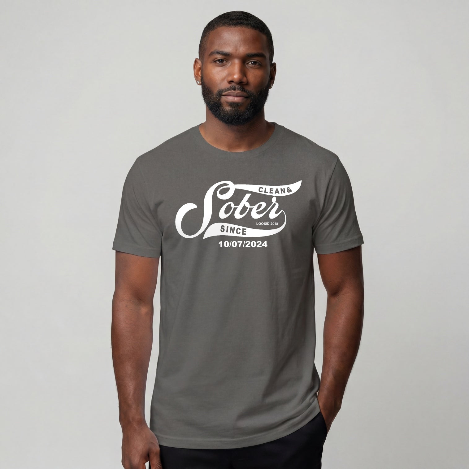 Sober T Shirt | Personalized Sober Since Shirt with Custom Date