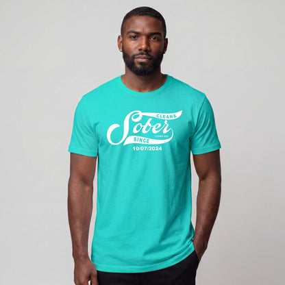 Sober T Shirt | Personalized Sober Since Shirt with Custom Date