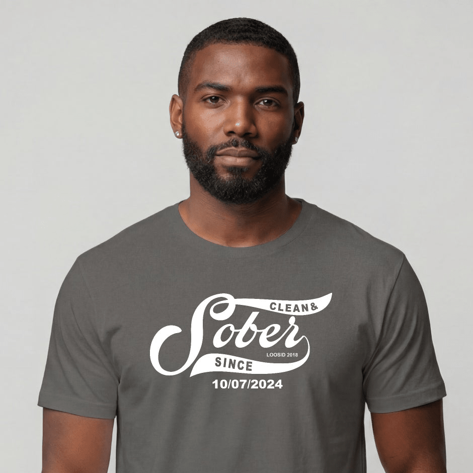 Sober T Shirt | Personalized Sober Since Shirt with Custom Date