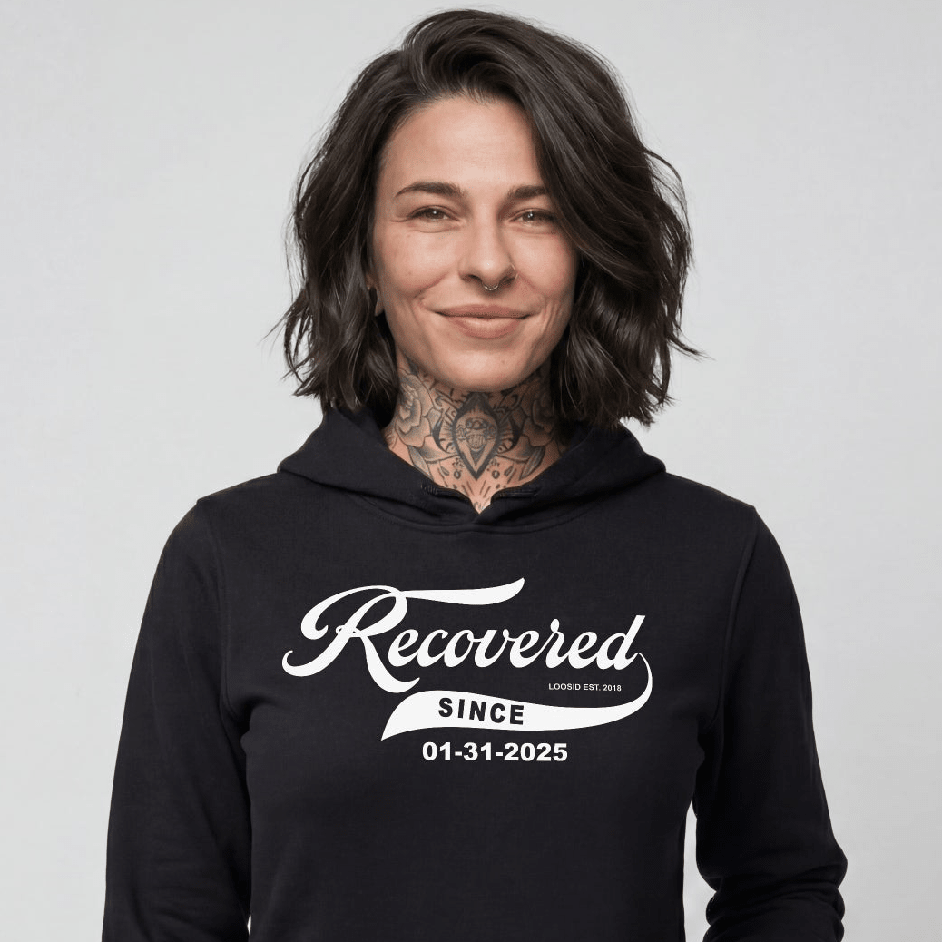 Recovered Since Recovery Hoodie featuring the design (view 11)