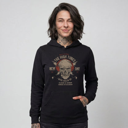 High Times Recovery Hoodie graphic detail (view 4)