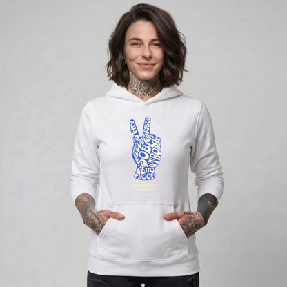 Peace & Sober Recovery Hoodie featuring the design (view 31)