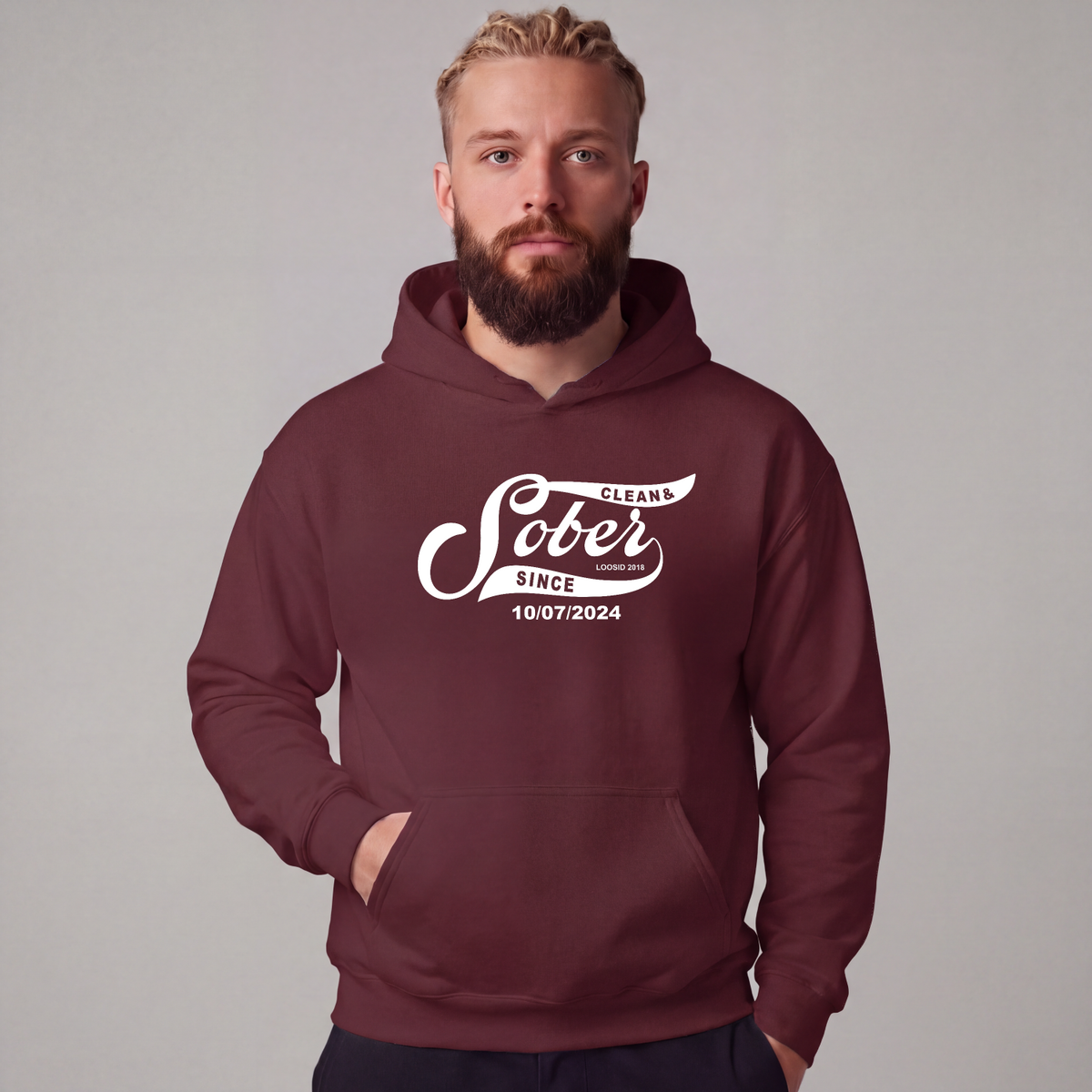 Recovery Hoodie | Men's Sober Since