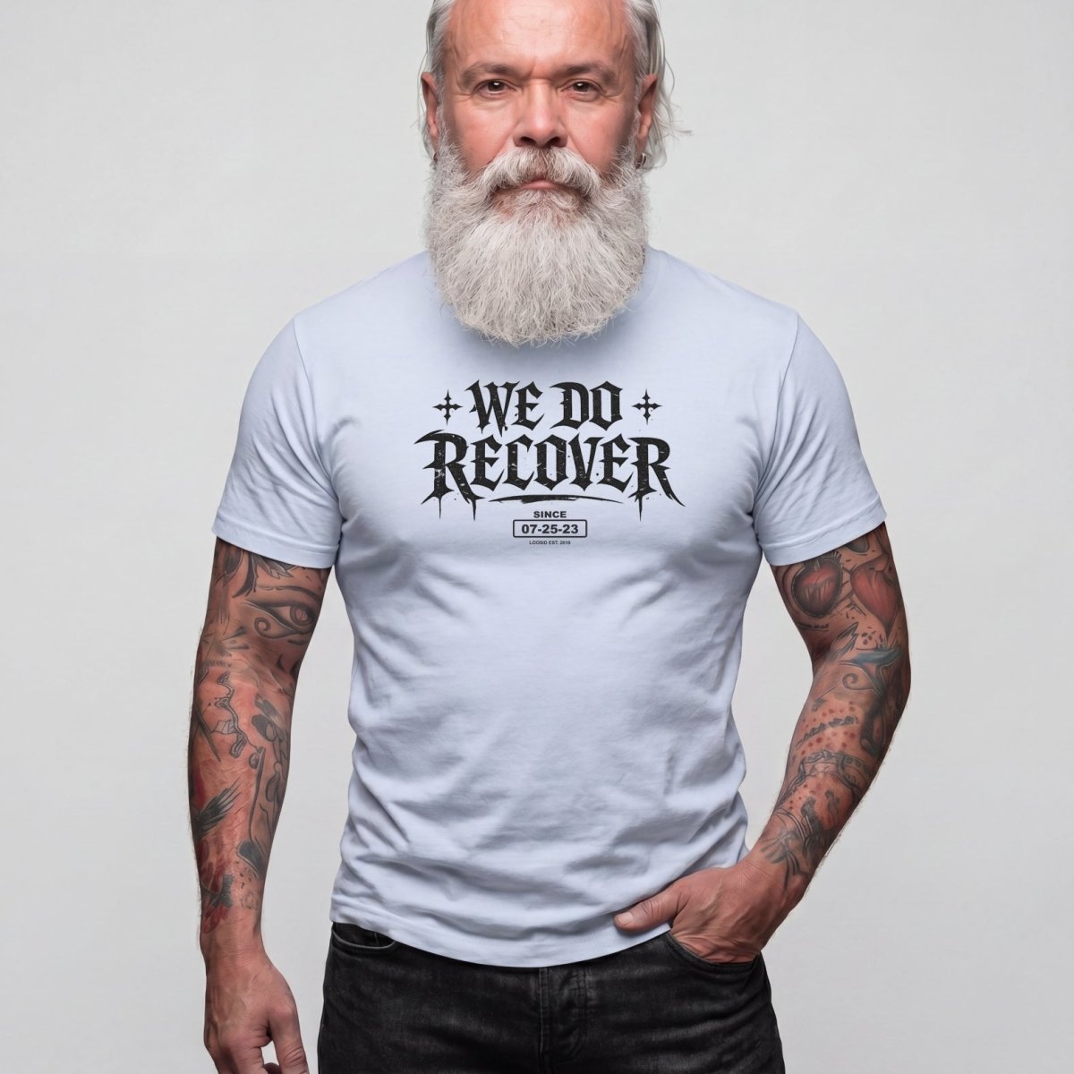 Sober T Shirt | Men's We Do Recover Tee