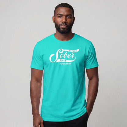Sober T Shirt | Personalized Sober Since Shirt with Custom Date