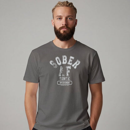 Sober T Shirt | Men's Sober AF Tee