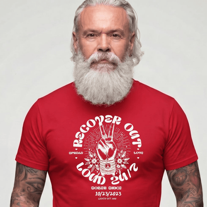 Sober T Shirt | Men's Recover Out Loud