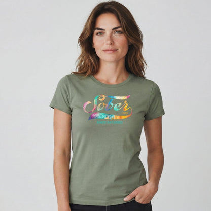 Sober T Shirt | Women's Sober Since Tee