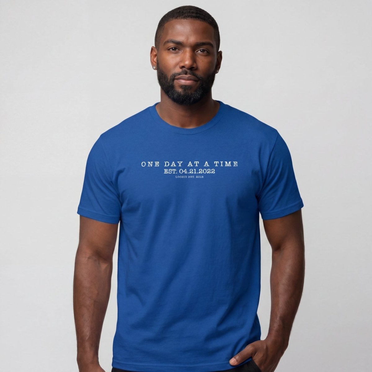 Sober T Shirt | Men's One Day At a Time Tee