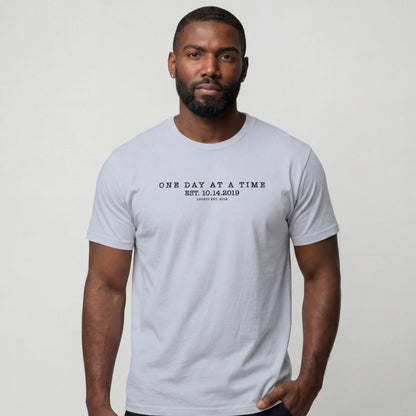 Sober T Shirt | Men's One Day At a Time Tee