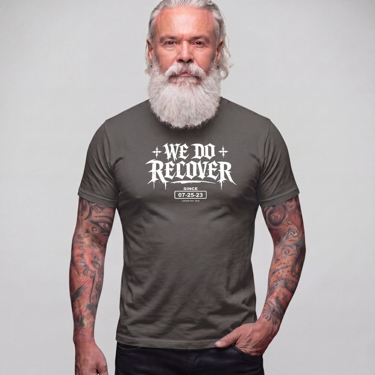 Sober T Shirt | Men's We Do Recover Tee