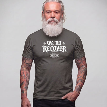 Sober T Shirt | Men's We Do Recover Tee