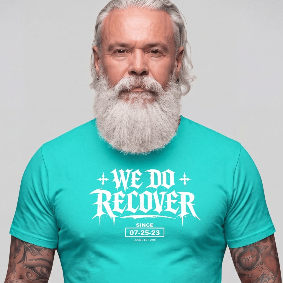 Sober T Shirt | Men's We Do Recover Tee