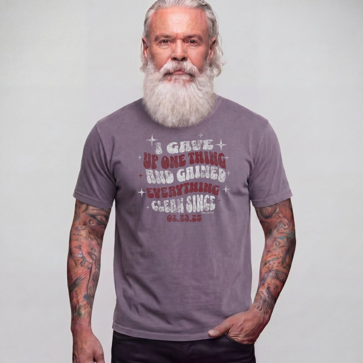 I Gave Up One Thing Unisex garment-dyed heavyweight t-shirt