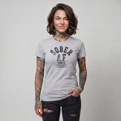 Sober T Shirt | Women's Sober AF Tee