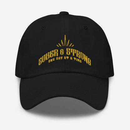 Sober & Strong Dad Hat
