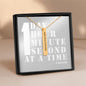 Sober Since 3D Bar Necklace w / Personalized Sober Date and Message Card
