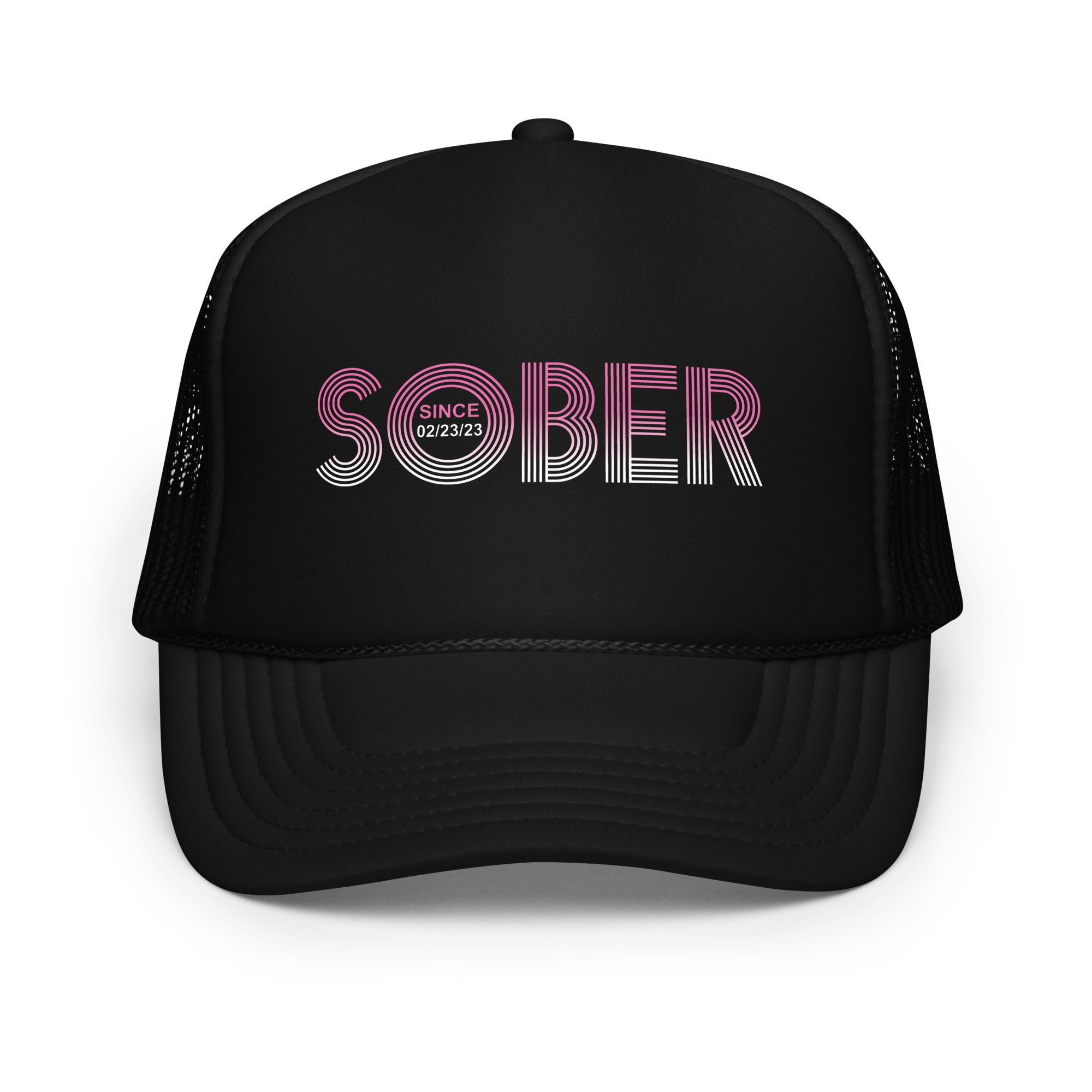 Loosid Sober Since Sober Hat featuring the design