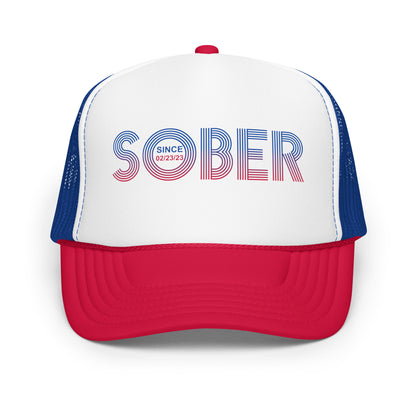Sober Since Sober Hat side view (view 6)