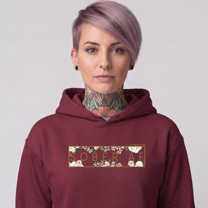 Recovery Hoodie | Women's Sober AF Flower