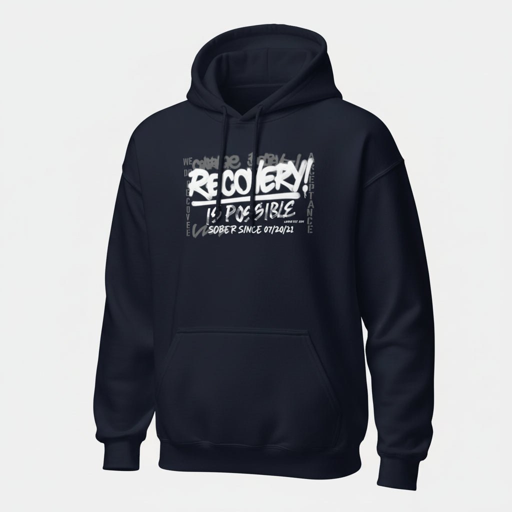 Recovery Is Possible for Women Recovery Hoodie side view (view 36)