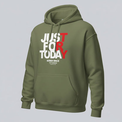 Recovery Hoodie | Just For Today Women’s Custom Sobriety Date