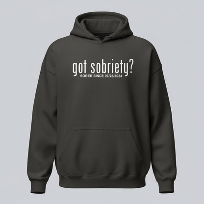 Recovery Hoodie | Women’s Got Sobriety Hoodie with Custom Date