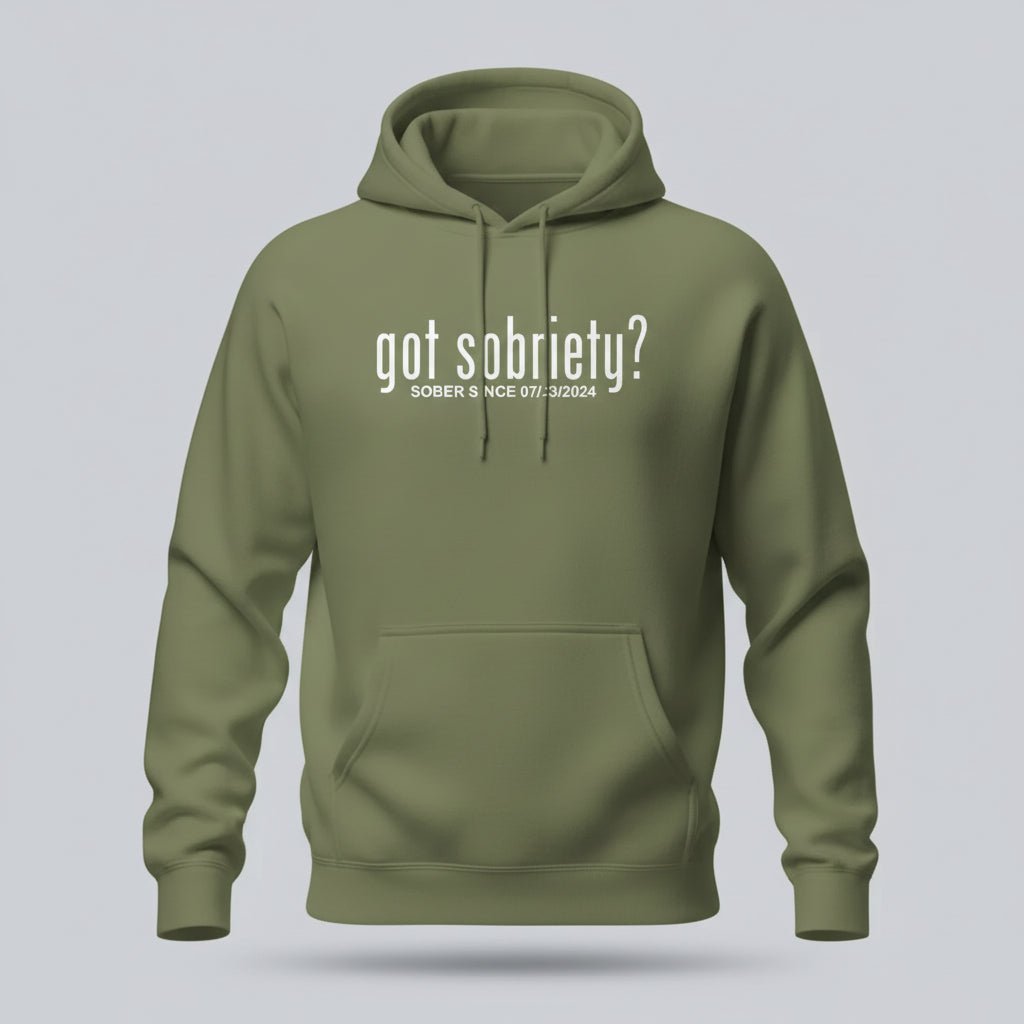 Recovery Hoodie | Women’s Got Sobriety Hoodie with Custom Date